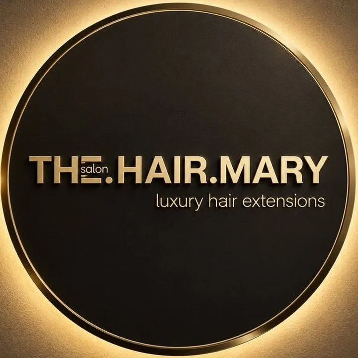 The Hair Mary logo — luxury hair extensions