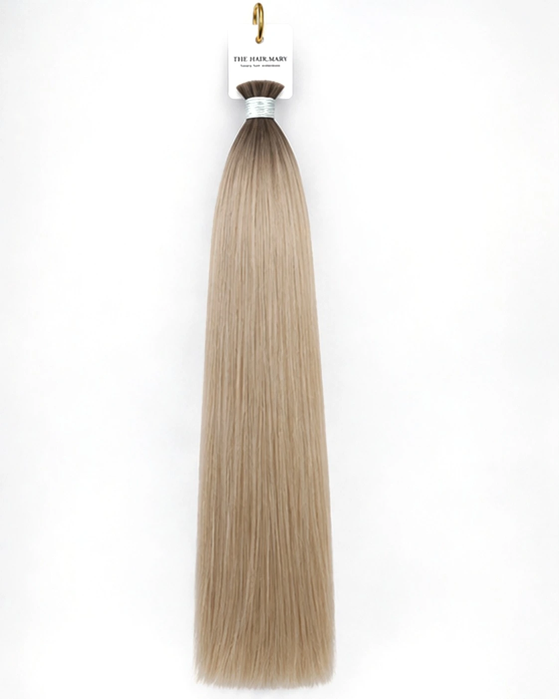 Hair Bulk — Straight, shade Ombre #7.1/12.0 — Full length